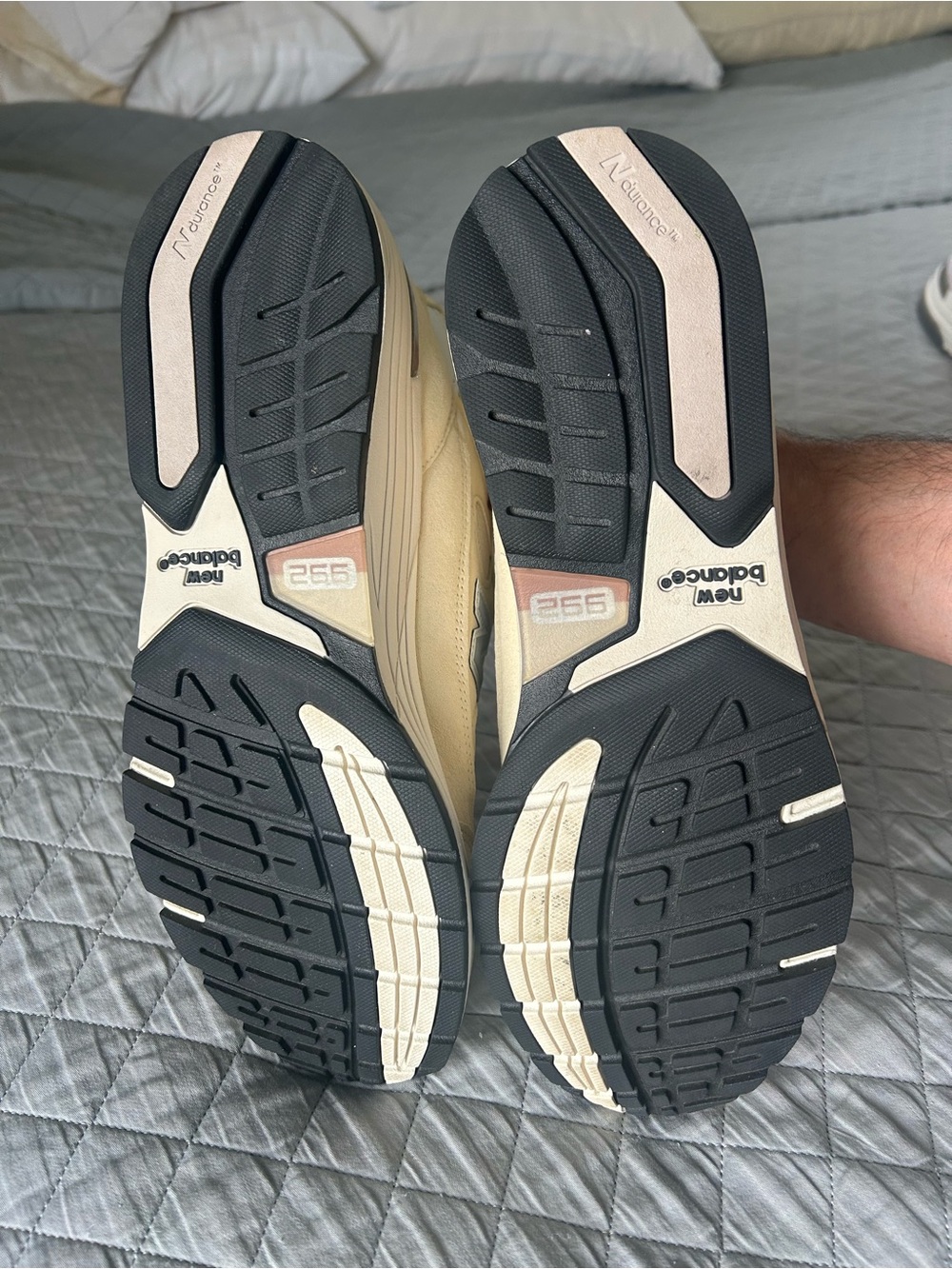 New Balance Calcium Cashew 992 10D - Picture 4 of 8